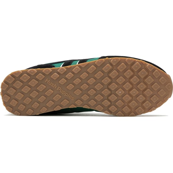 Hush Puppies Seventy8 Leren Groene Herensneakers - Image 3