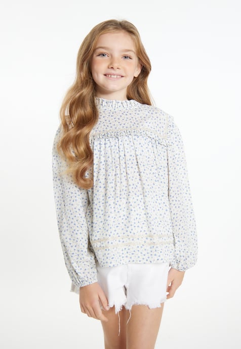 Dreimaster Blouse blue - Image 3