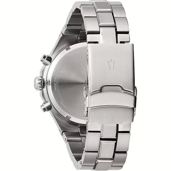 Bulova Precisionist Heren Zilveren Horloge 96B408 - Image 2