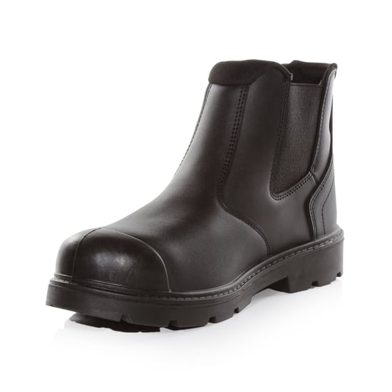 Regatta Mens Waterproof Action Leather Dealer Boots (Black)