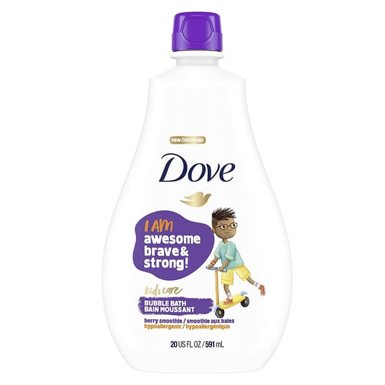Dove Kids Care Bubble Bath Berry Smoothie Hypoallergenic Foaming Wash, 2x591ml