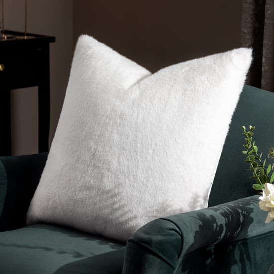 Paoletti Stanza Faux Fur Cushion Cover - Image 6