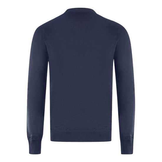 Lyle & Scott Navy Blue Golf Crew Neck Sweater - Image 2