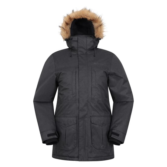 Mountain Warehouse Mens Gorge II Long Jacket (Black)
