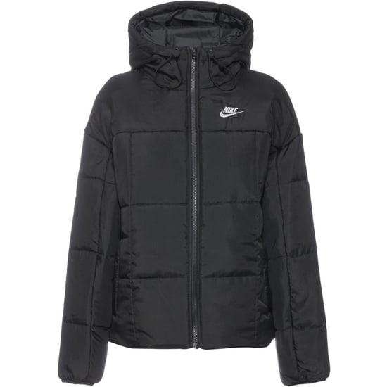 Nike Plain Quilted Black Puffer Jacket - Image 1