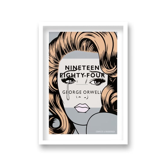 Pop Art Print Penguin Nineteen Eighty Four