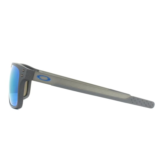 Oakley Sunglasses Holbrook Mix OO9384-10 Steel Prizm Sapphire Polarized