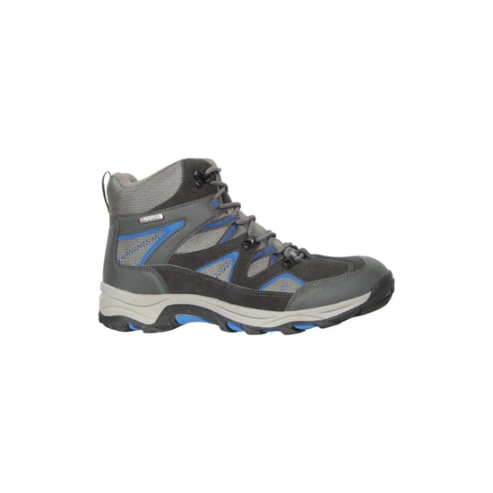 Mountain Warehouse Mens Rapid Suede Hiking Boots (Dark Grey) - Image 4