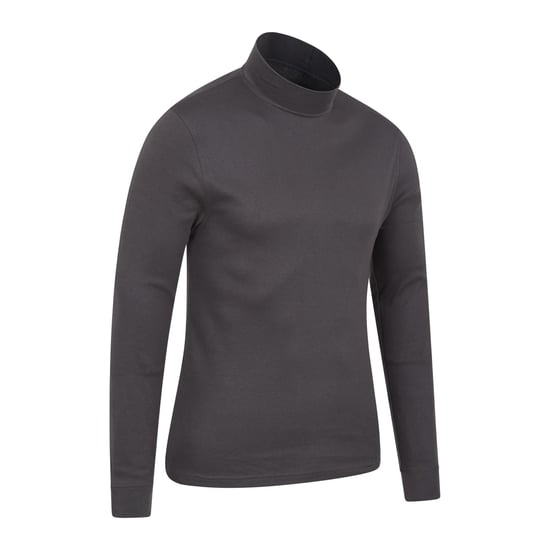 Mountain Warehouse Heren Meribel Schildpad Hals Base Layer Top (Grijs) - Image 3