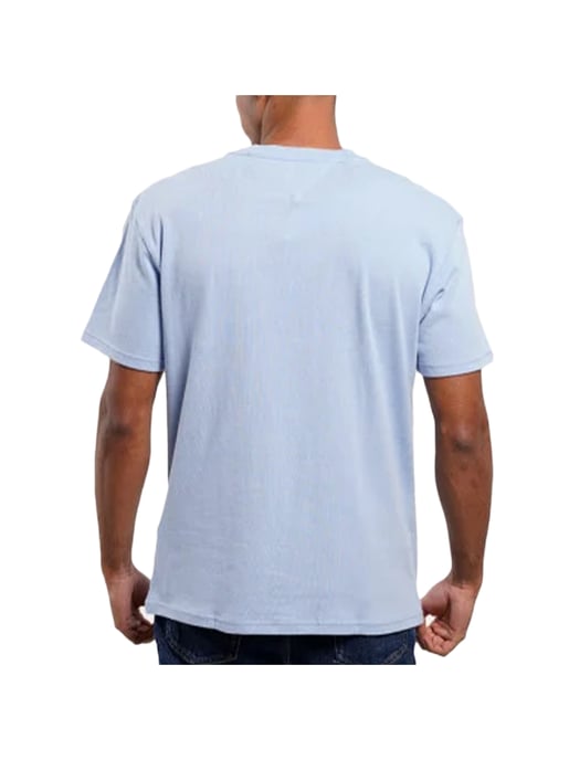 Tommy Jeans heren T-shirt met origineel vlaglogo in het midden. - Image 4
