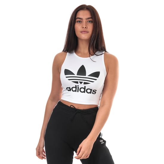 Women's adidas Originals Crop Top in White