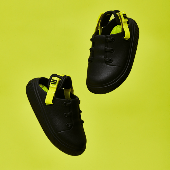 Charlie Black/Green Sandal - Image 2