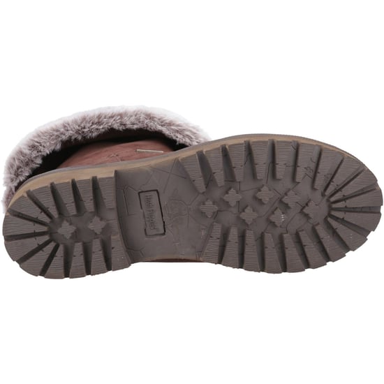 Hush Puppies Alice läder dam brun stövlar - Image 3