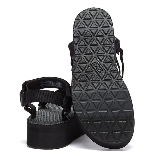 Teva Womens Flatform Universal Sandalen Zwart - Image 4