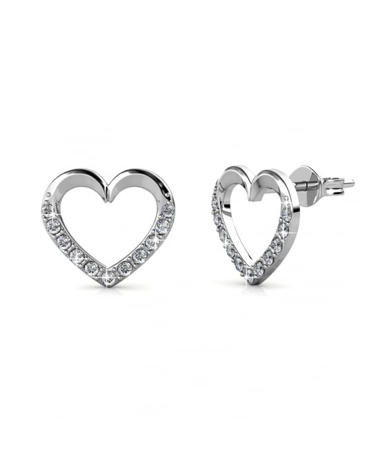 Lovett Örhängen - Silver och Kristall - Image 1
