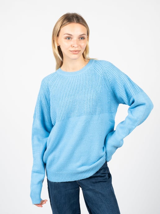 Silvian Heach Pullover Cinnamon Woman's Blue