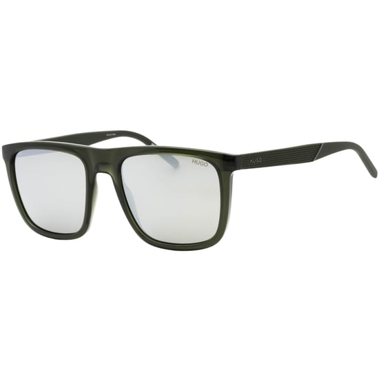 Hugo Boss Silver SP Lens Dark Green Sunglasses