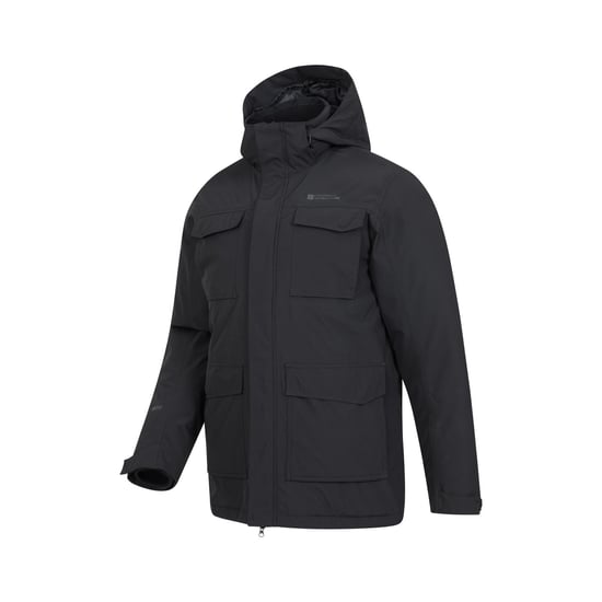 Mountain Warehouse Mens Concord Extreme Down Long Length Jacket (Black) - Image 3