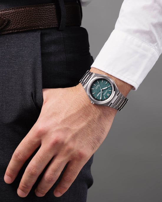Citizen  Men's Silver Watch AW0130-85X - Image 3