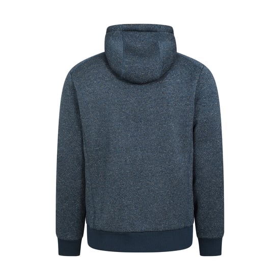 Mountain Warehouse Mens Nevis II Faux Fur Hoodie (mörkblå) - Image 2