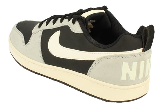 Nike Court Borough Low Prem Heren Grijs Zwart Sneakers - Image 2