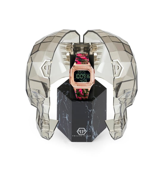 Philipp Plein Hyper $hock Unisex Horloge Multi PWHAA1622 - Image 4
