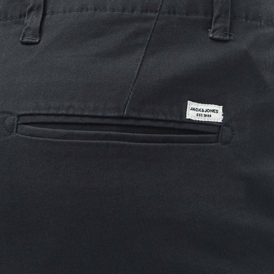 Men's Jack and Jones Fred Chino Shorts in Navy