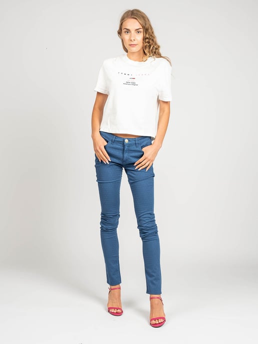 Trussardi Jeans Byxor Dam Blå - Image 6