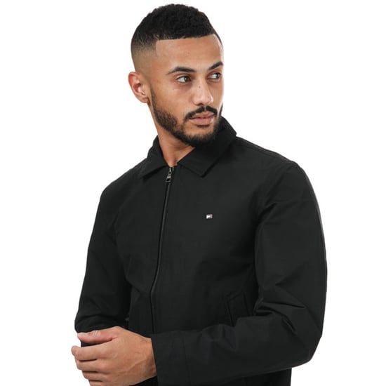 Men's Tommy Hilfiger Collard Ivy Jacket in Black - Image 4