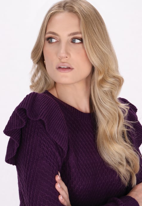 Dreimaster Pullover women purple - Image 5
