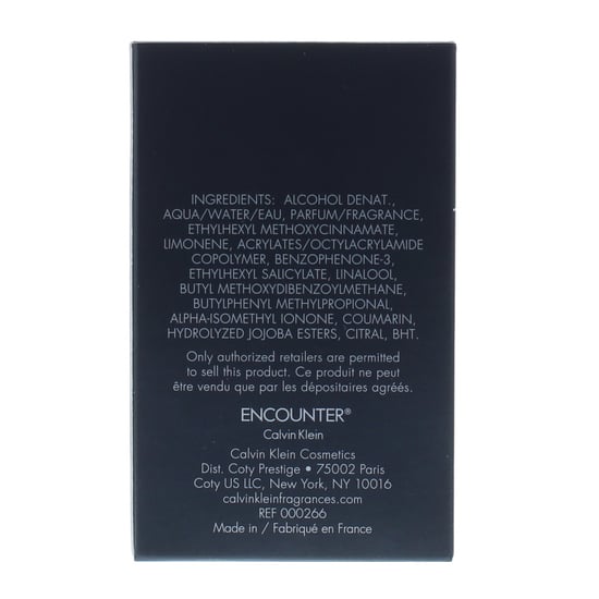 Calvin Klein Encounter Eau de Toilette 30ml Spray For Him