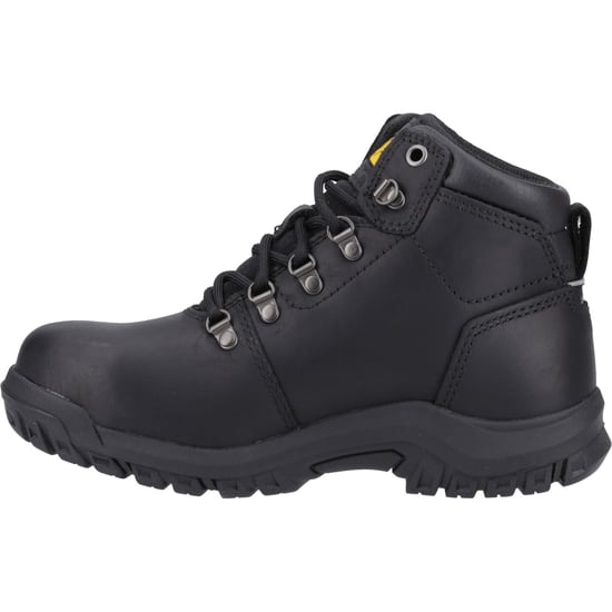 Caterpillar Mae Leather Vrouwen Zwart Veiligheidslaarzen - Image 4