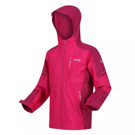 Regatta Childrens/Kids Calderdale II Waterproof Jacket (Pink Potion/Berry)