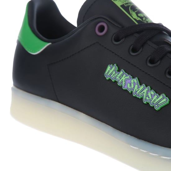 Men's adidas Originals Stan Smith X Hulk Trainers in black green