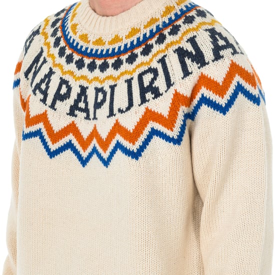 Men's long-sleeved round neck sweater NP000IZSN