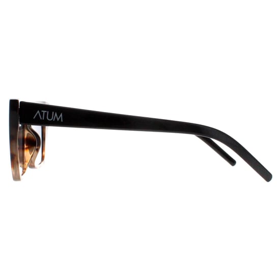 Atum Cat Eye Womens Shiny Gradient Demi Smoke Grey Arid
