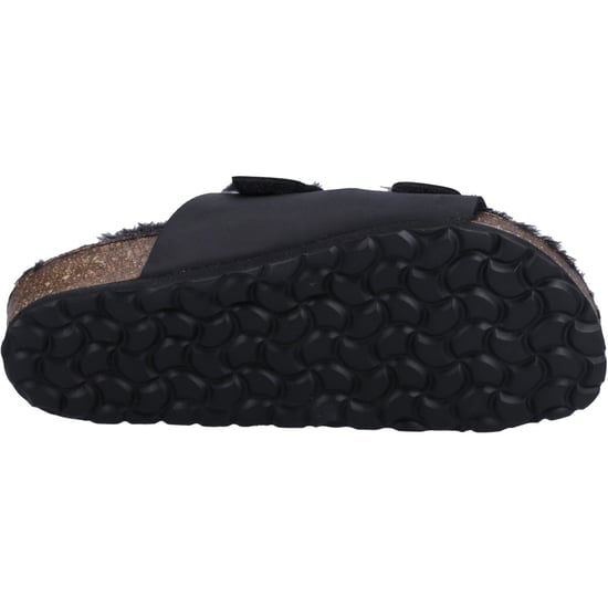 Hush Puppies Jessie Läder Damskor Svart Tofflor - Image 3