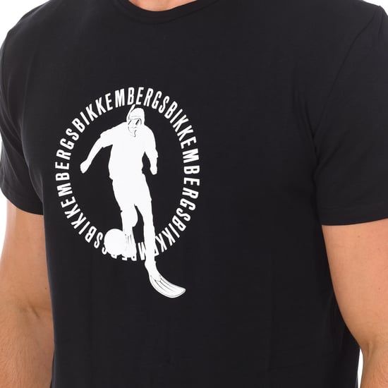 PUPINO Herren-Kurzarm-Rundhals-T-Shirt BKK1MTS02 - Image 2