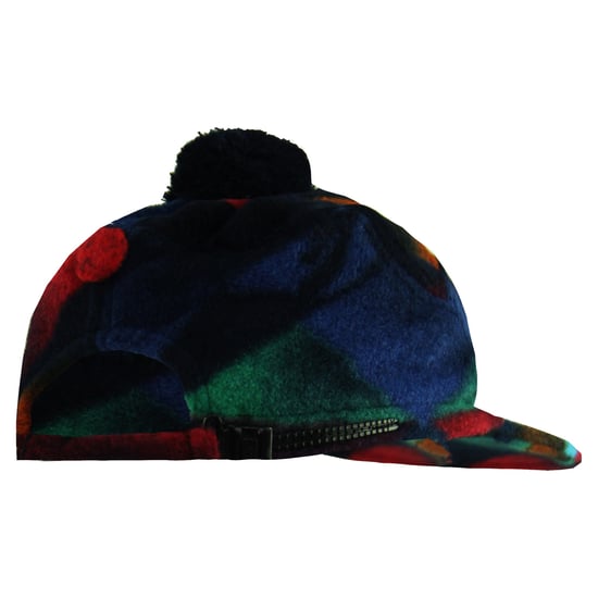 Fila Fleece Pom Pom Womens Navy Hat - Image 2