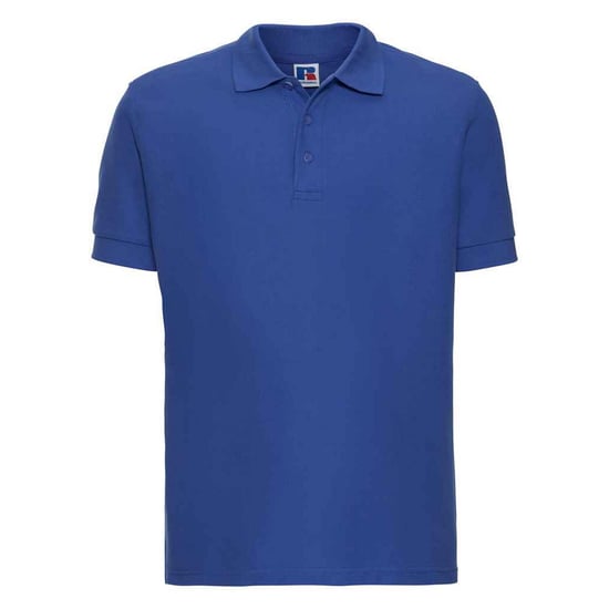 Russell Mens Ultimate Cotton Pique Polo Shirt (Bright Royal Blue) - Image 1