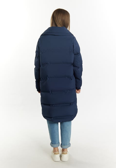 Dreimaster Winterjas met vulling Dames marine - Image 3