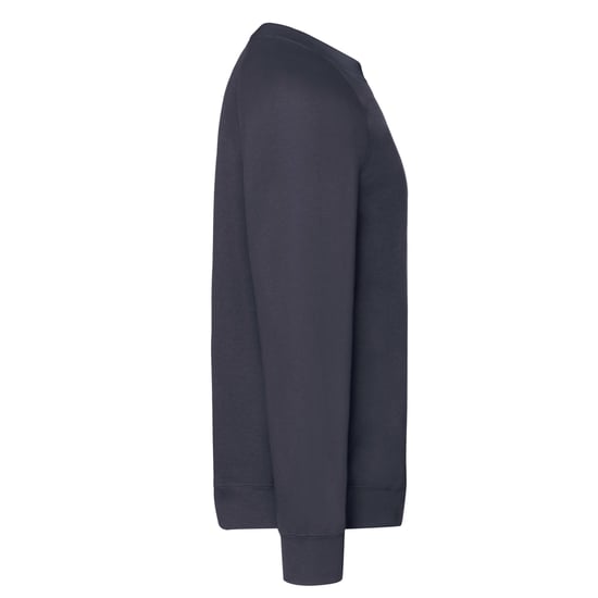 Fruit Of The Loom Mens Classic Raglan Sweatshirt (Deep Navy) - Image 3