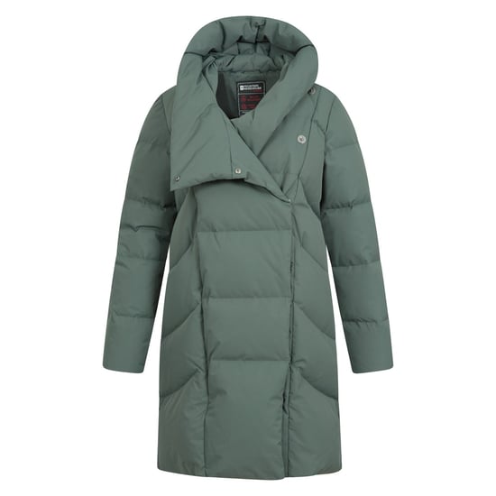 Mountain Warehouse Womens/Ladies Cosy Extreme II Wrap Down Jacket (Khaki Green) - Image 3