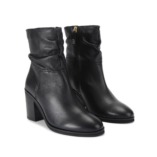 KG Kurt Geiger Leather Saga Ankle Boots