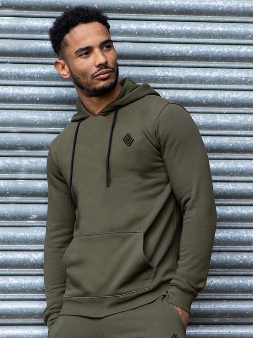 Mens Pullover Hoodie | Enzo Designer Menswear - Image 1