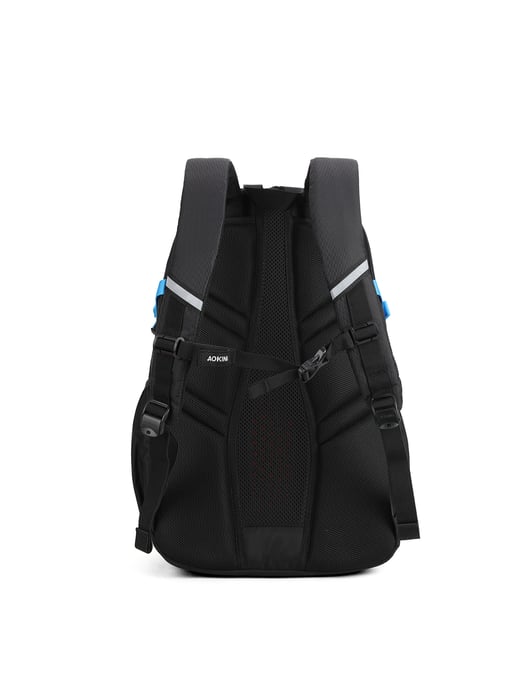 Aoking Backpack Unisex BLACK AND BLUE - Image 4