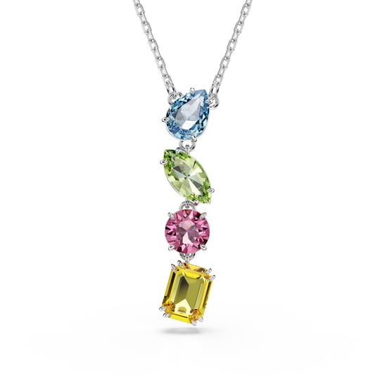 Swarovski 'Gema' Dames Necklace van Basismetalen - Zilver 5692421 - Image 1