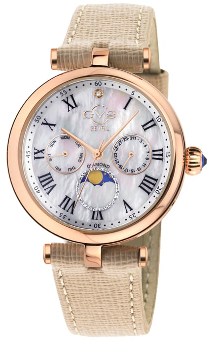 GV2 Florence Mother of Pearl Dial 12514.L Swiss Quartz Watch - Image 1