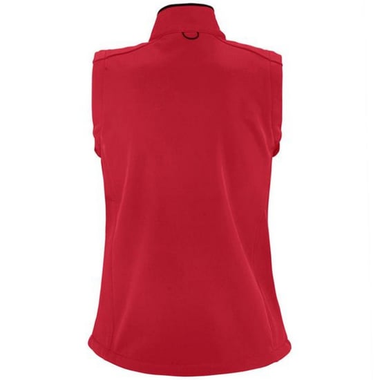 SOLS Dames/dames Rallye Soft Shell Bodywarmer Jacket (Rood) - Image 2