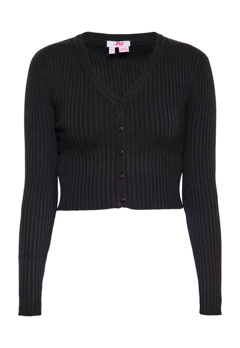 Mymo korter vest Dames zwart - Image 1